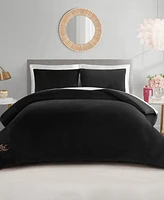 Juicy Couture Velour -Pc. Comforter Set