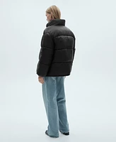 Mango Women's Pockets Detail Quilted Anorak