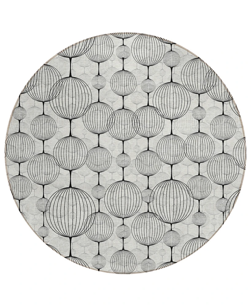 Addison Chantille Machine Washable ACN732 8'x8' Round Area Rug