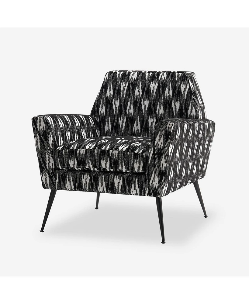Hulala Home Lorenz Modern Armchair with Metal Legs