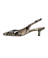 Linea Paolo Cecil Slingback Kitten Heel Pumps