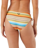 Roxy Juniors' Striped Hipster Bikini Bottoms