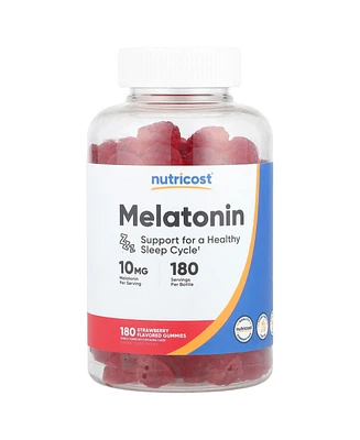 Nutricost Melatonin Gummies Strawberry 10 mg