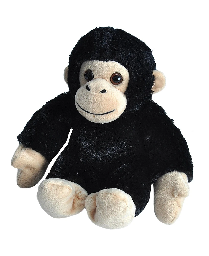 Wild Republic Hug'ems Baby Chimpanzee Stuffed Animal, 7 Inches