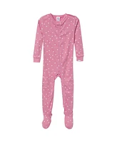 Gerber Baby Girls' Snug Fit Footed Pajamas, 2-Pack, Dogs