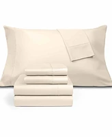 Fairfield Square Collection Brookline 1400 Thread Count 6 Pc. Sheet Set, Queen, Exclusively at Macy's