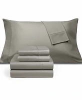 Fairfield Square Collection Brookline 1400 Thread Count 6 Pc. Sheet Set, Queen, Exclusively at Macy's