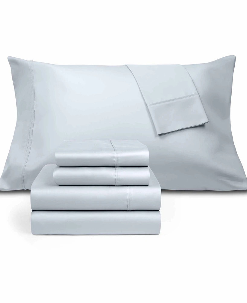 Fairfield Square Collection Brookline 1400 Thread Count 6 Pc. Sheet Set, Queen, Exclusively at Macy's