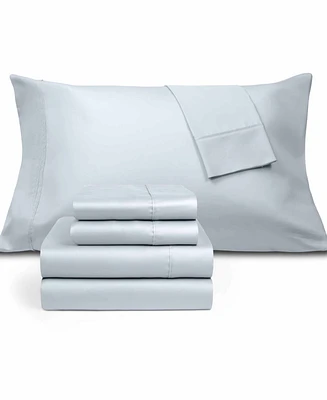 Fairfield Square Collection Brookline 1400 Thread Count 6 Pc. Sheet Set, Queen, Exclusively at Macy's