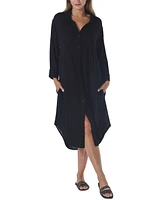 Raviya Women's Shirtdress Cover-Up