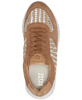 Lucky Brand Women's Deva Woven Knit Lace-Up Sneakers