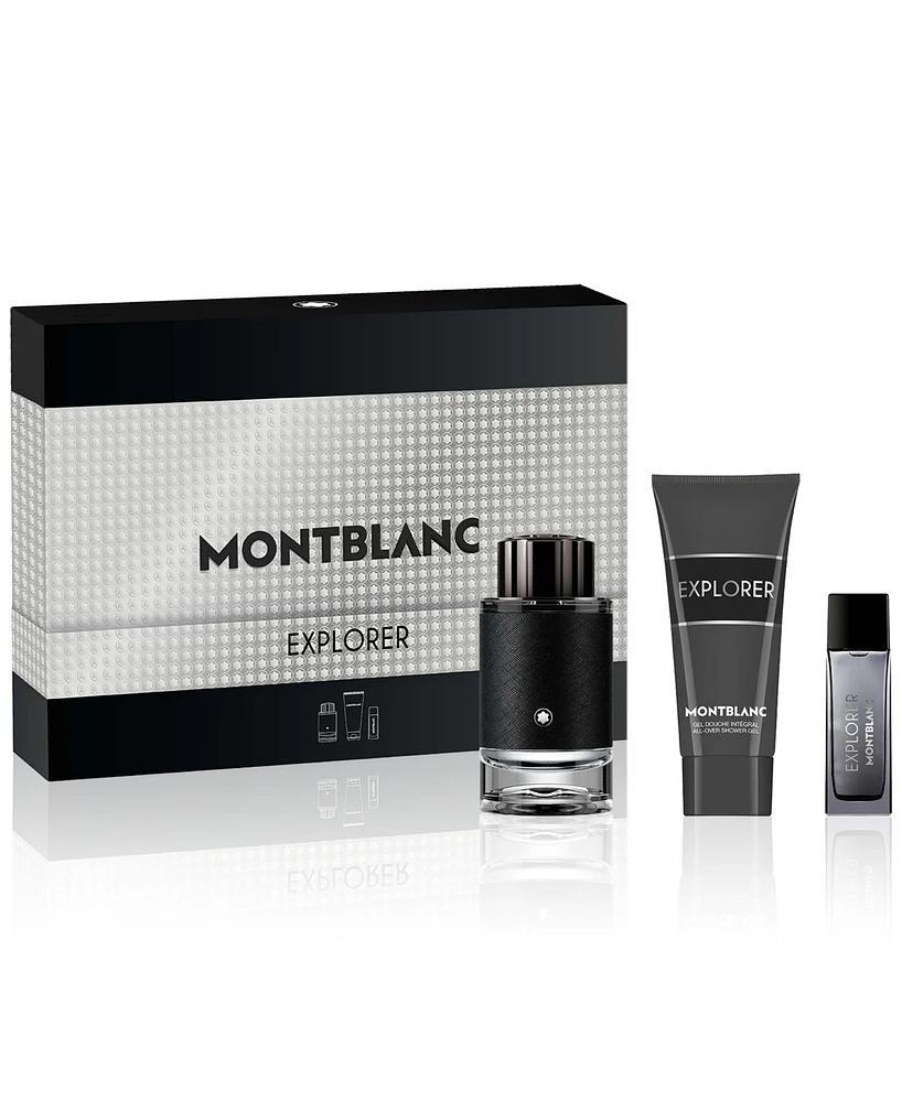 Montblanc Men's 3-Pc. Explorer Eau de Parfum Gift Set