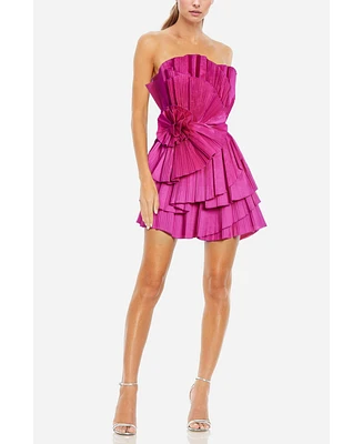 ONE33 Social Women's The Eleanor Rosette Mini Dress