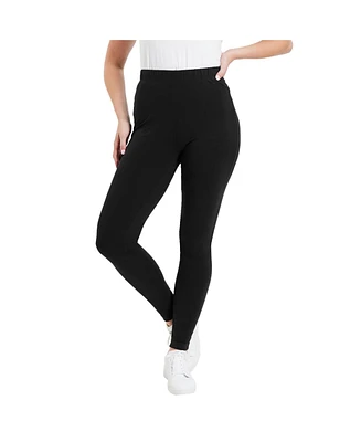 June + Vie Plus Classic Ankle Legging