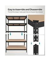 Slickblue 5-Tier Garage Storage Shelves, Boltless Assembly Adjustable Shelving Unit