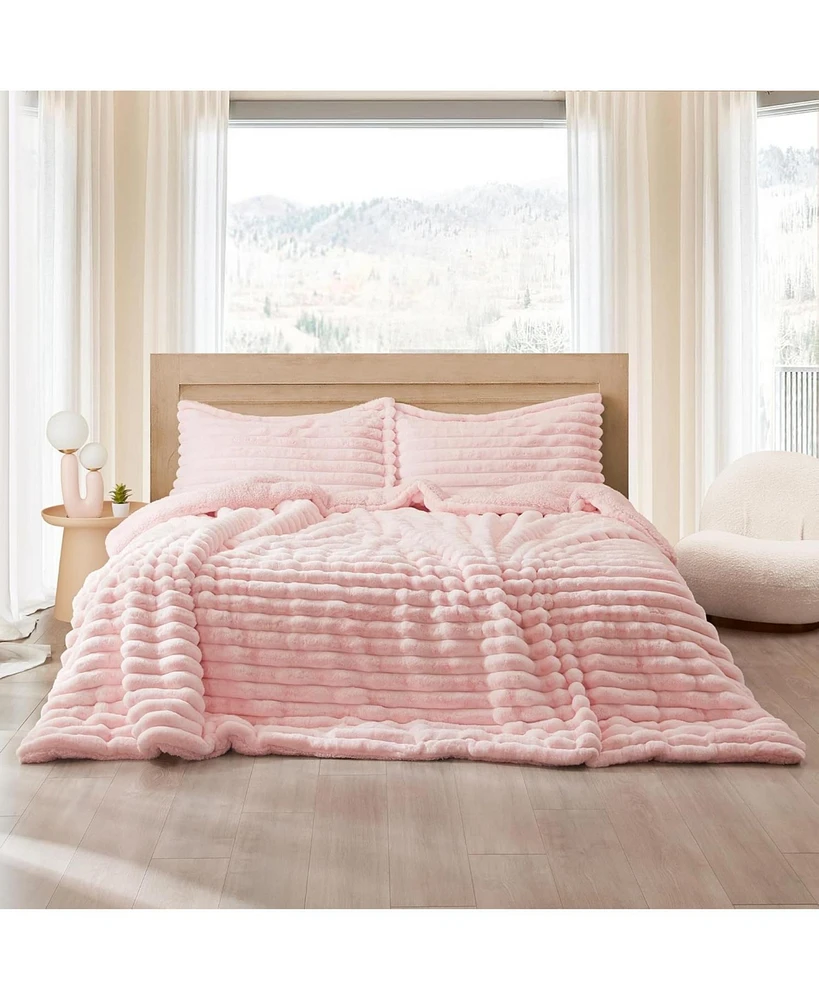 Roll Cakes Chunky Bunny - Coma Oversized Comforter Set - Heavenly