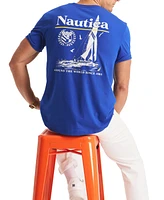 Nautica Men's Sailing Logo T-Shirt