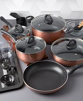 Basic Essentials 29-Pc. Nonstick Aluminum Cookware & Bakeware Set