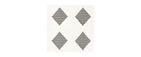 Bayshore Home Textured Tones Diamonds 10'x13'1" Area Rug