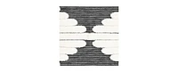 Bayshore Home Textured Tones Strings 2'7"x8' Runner Area Rug