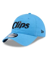 New Era Men's Light Blue La Clippers 2024/25 City Edition 9TWENTY Adjustable Hat