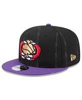 New Era Men's Black Toronto Raptors 2024/25 City Edition 9FIFTY Snapback Hat