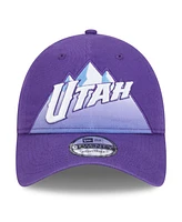 New Era Men's Purple Utah Jazz 2024/25 City Edition 9TWENTY Adjustable Hat