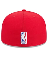 New Era Men's Red Houston Rockets 2024/25 City Edition Alternate 59FIFTY Fitted Hat