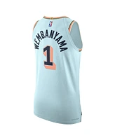 Nike Men's Victor Wembanyama Light Blue San Antonio Spurs 2024/25 Authentic Player Jersey - City Edition