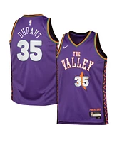 Nike Big Boys and Girls Kevin Durant Purple Phoenix Suns 2024/25 Swingman Player Jersey - City Edition