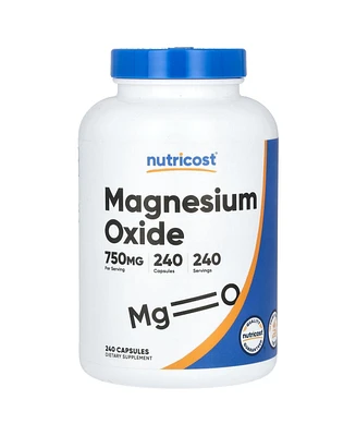 Nutricost Magnesium Oxide 750 mg