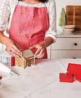 King Arthur Baking Company Gingerbread 3-Piece House Pop-Out Cutters and Kid's Apron Set