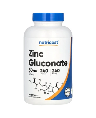 Nutricost Zinc Gluconate 50 mg