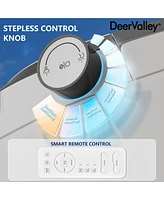 DeerValley Smart Bidet Toilet Quiet-Closed Heated Seat Sensor Auto, Foot Kick & Blackout Flush, Advanced