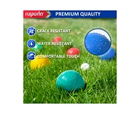 ropoda 90mm bocce ball set, bocce ball for Beginners with 8 Balls, Pallino, Case and Measuring Rope for Yard, Beach, Lawn and Camping games. Outdoor G