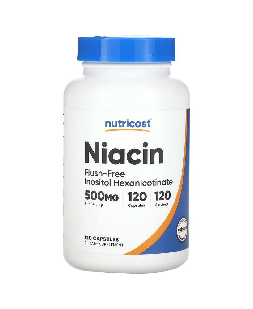 Nutricost Niacin Flush-Free 500 mg