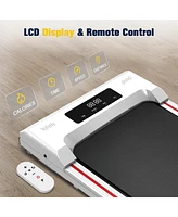 Redliro Walking Pad Under Desk Treadmill 265LBS 2.25HP Running Machine for Home