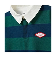 Cotton On Boys Little/Big Rugby Polo Fleece Top