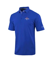 Columbia Men's Royal Los Angeles Dodgers 2024 World Series Champions Omni-Wick Even Lie Polo