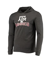 Concepts Sport Men's Maroon/Heather Charcoal Texas A&M Aggies Meter Long Sleeve Hoodie T-Shirt Jogger Pajama Set