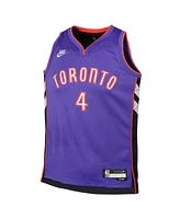 Nike Big Boys and Girls Scottie Barnes Purple Toronto Raptors 2024/25 Swingman Jersey - Classic Edition