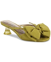 Circus Ny by Sam Edelman Women's Natalina Bow Kitten-Heel Dress Sandals
