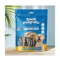 JoJo Modern Pets Jack PetPals Jack s Favorite Seafood Feast Codfish Skin Palatable Hypoallergenic High Protein Handcrafted Rawhide Alternative Codfish