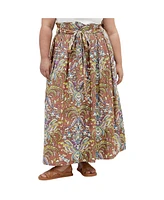 City Chic Plus Mysteria Skirt