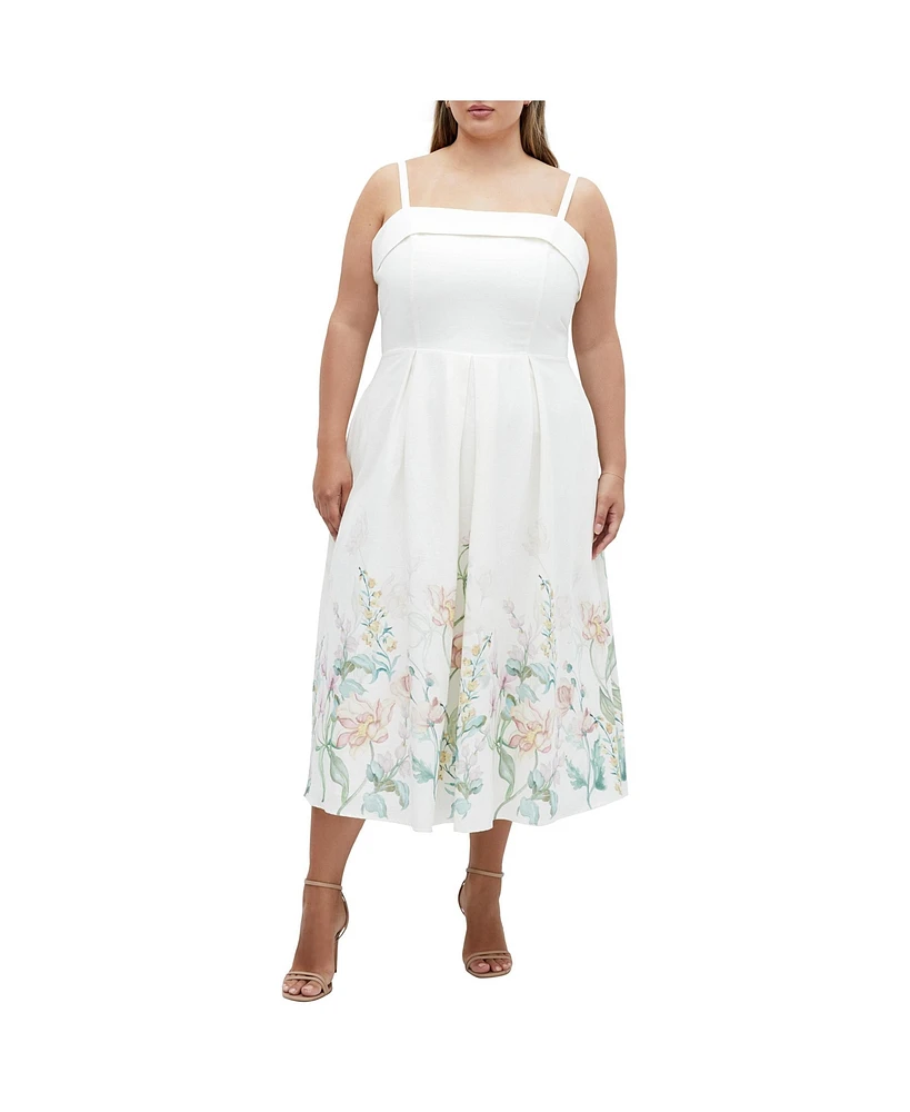 City Chic Plus Love Fleur Dress