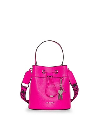 Karl Lagerfeld Paris Adele Medium Bucket Bag