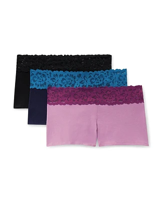 Adore Me Plus Leondra Shortie Panty Pack of 3