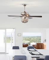 Home Accessories 52" Emani 3-Light Indoor Ceiling Fan with Light Kit and Remote