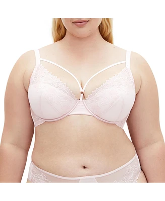 City Chic Plus Tara Plunge Contour Bra