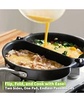 Techef Frittata and Omelette Pan / Purple